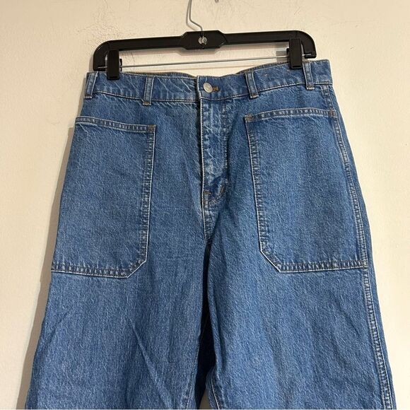 Madewell The '90s Straight Utility Jean in Fenwood Wash Size 29 - Picture 4 of 15